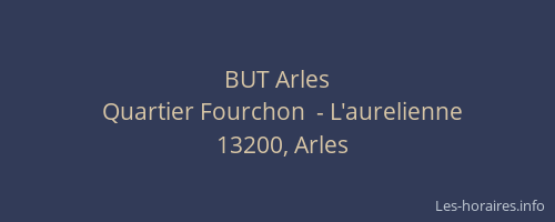 BUT Arles