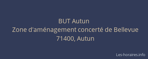 BUT Autun