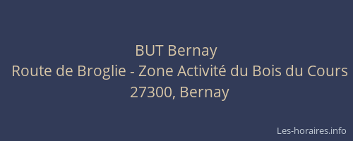 BUT Bernay