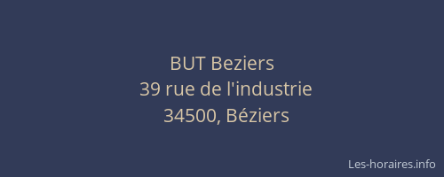 BUT Beziers