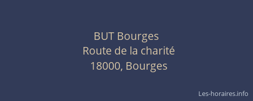 BUT Bourges
