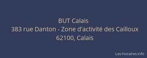 BUT Calais