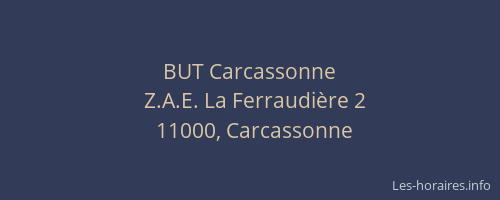 BUT Carcassonne