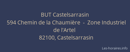 BUT Castelsarrasin