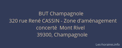 BUT Champagnole