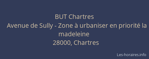 BUT Chartres