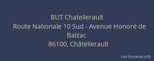 BUT Chatellerault