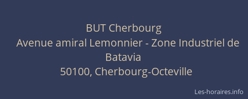 BUT Cherbourg