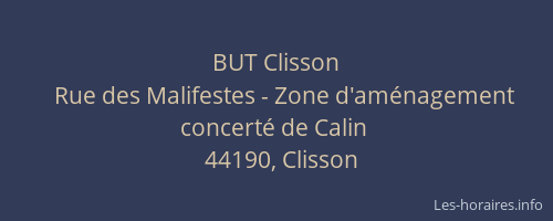 BUT Clisson