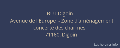 BUT Digoin