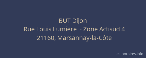 BUT Dijon