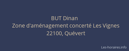 BUT Dinan