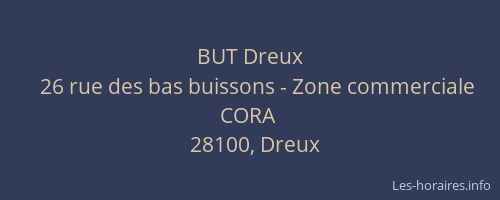 BUT Dreux