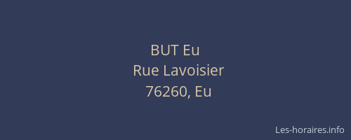 BUT Eu