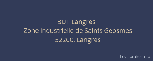 BUT Langres