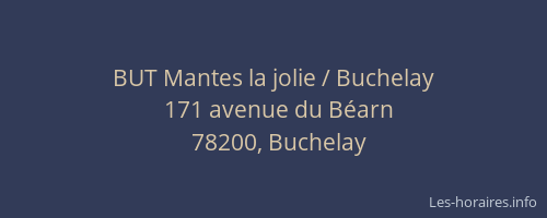 BUT Mantes la jolie / Buchelay