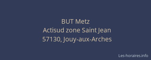 BUT Metz