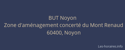 BUT Noyon