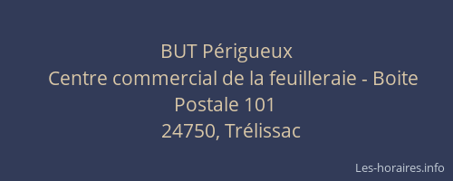 BUT P&eacute;rigueux