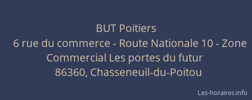 BUT Poitiers