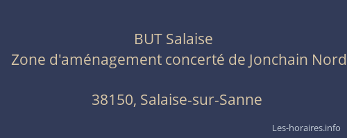 BUT Salaise