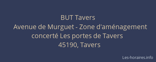 BUT Tavers