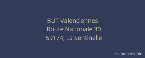 BUT Valenciennes