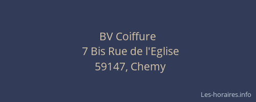 BV Coiffure