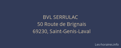 BVL SERRULAC