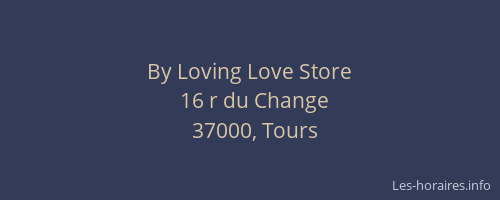 By Loving Love Store
