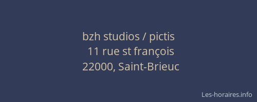 bzh studios / pictis