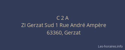C 2 A