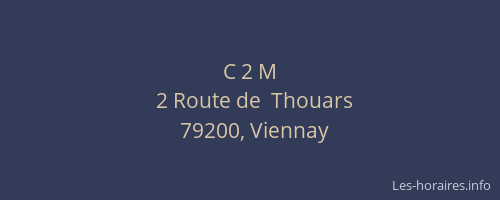 C 2 M