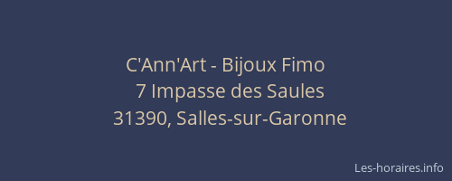 C'Ann'Art - Bijoux Fimo