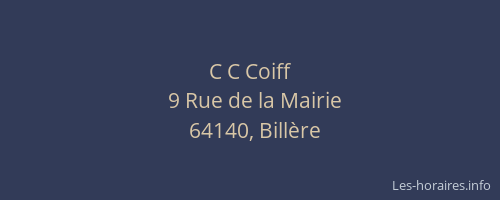C C Coiff
