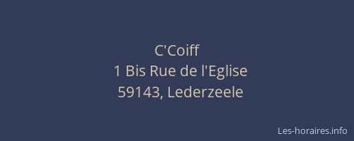 C'Coiff