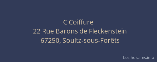 C Coiffure