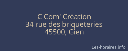 C Com' Création