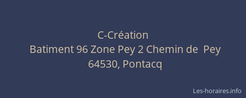 C-Cr&eacute;ation
