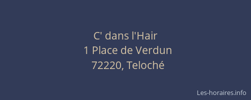 C' dans l'Hair