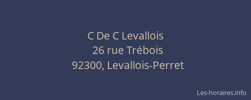 C De C Levallois