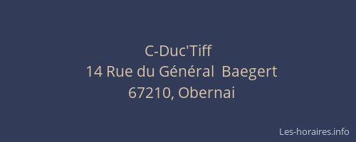 C-Duc'Tiff
