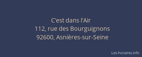 C'est dans l'Air