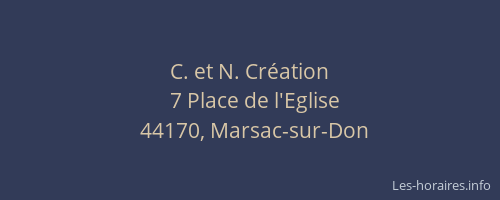C. et N. Création