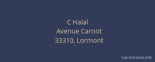 C Halal