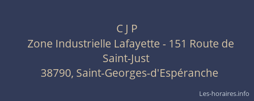 C J P