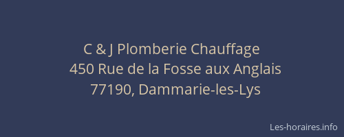 C & J Plomberie Chauffage