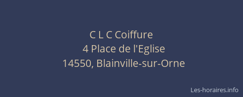 C L C Coiffure