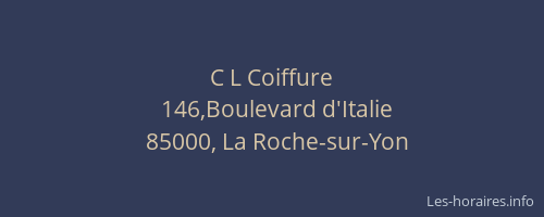 C L Coiffure