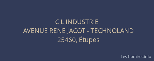 C L INDUSTRIE
